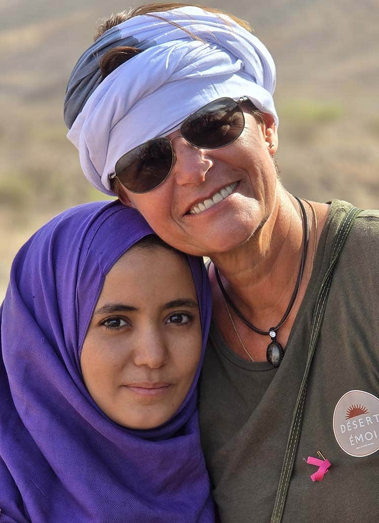 Enfant nomade désert Marocain