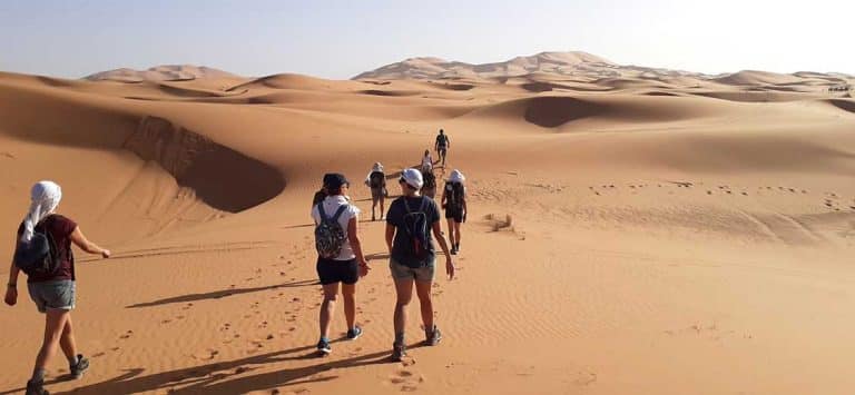 Traversée dune Merzouga